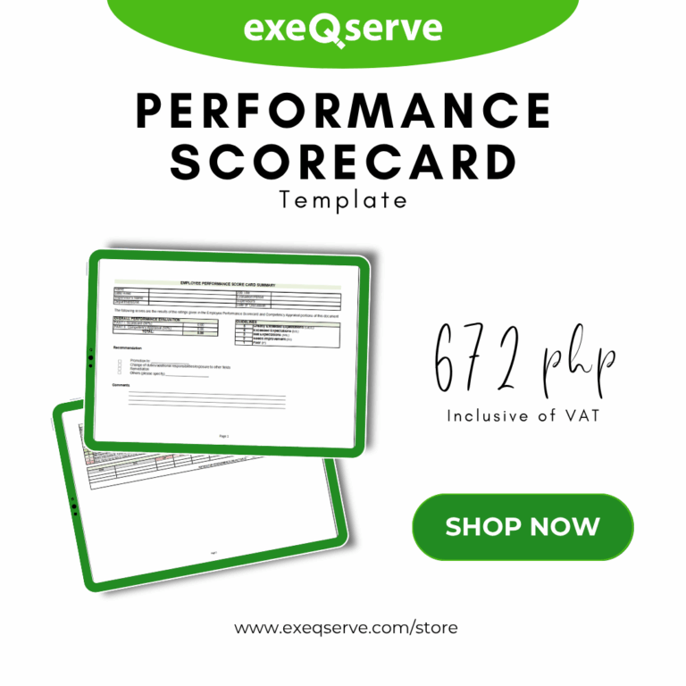 Building Performance Scorecards Performance Scorecard Template | ExeQserve