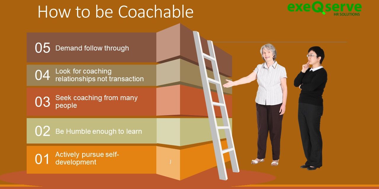How to be Coachable