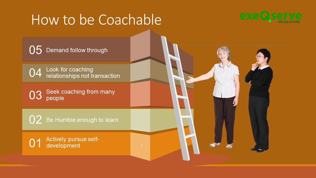 How to be Coachable