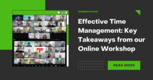 Effective Time Management: Key Takeaways from Our Online Workshop