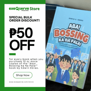 [10's Bulk Discount] Aba! Bossing Ka Na Pala! Book by Edwin C. Ebreo