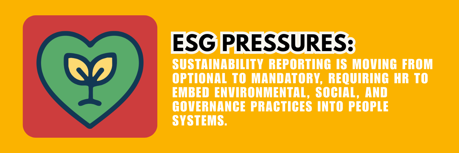 ESG pressures